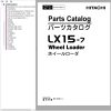 Hitachi Wheel Loader LX15 7 Parts Catalog EN JP