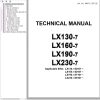 Hitachi Wheel Loader LX160 7 Technical Manual