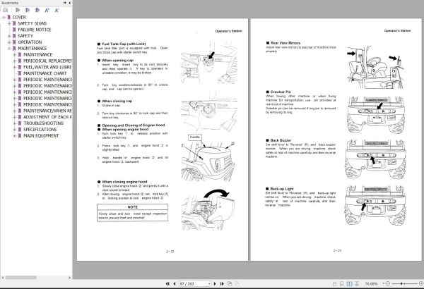 Hitachi Wheel Loader LX17 7 Operators Manual 302992 H0100 1