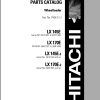 Hitachi Wheel Loader LX170E 2 Parts Catalog EN JP