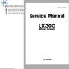 Hitachi Wheel Loader LX200 Service Manual KM409E 01