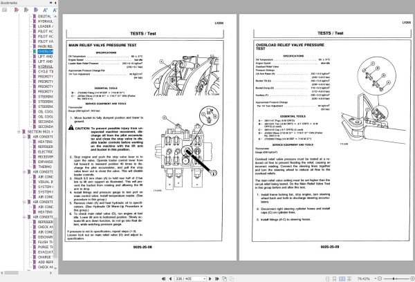 Hitachi Wheel Loader LX200 Service Manual KM409E 01 1