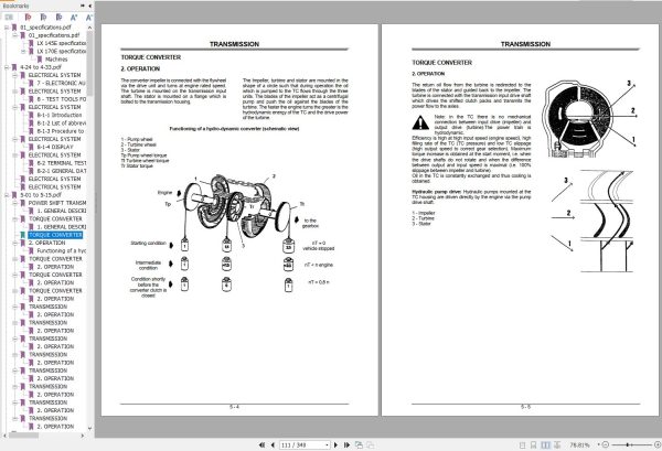 Hitachi Wheel Loader LX210E 2 Service Manual SM 42JE 02 1