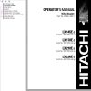 Hitachi Wheel Loader LX290E 2 Operators Manual EM42J EN3 1