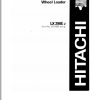 Hitachi Wheel Loader LX290E 2 Parts Catalog