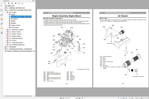 Hitachi Wheel Loader LX30 7 Service Manual KM SM047E 00 1