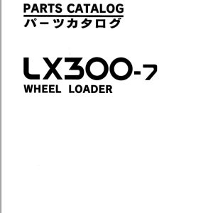 Hitachi Wheel Loader LX300 7 Parts Catalog PW 682AH EN JP