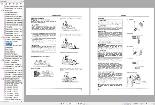 Hitachi Wheel Loader LX70 5 Technical Manual 1