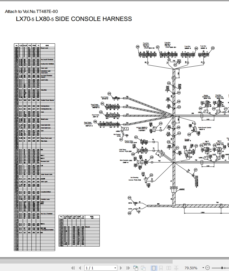 Hitachi Wheel Loader LX80 5 Technical Manual