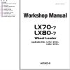 Hitachi Wheel Loader LX80 7 Workshop Manual W077E 02