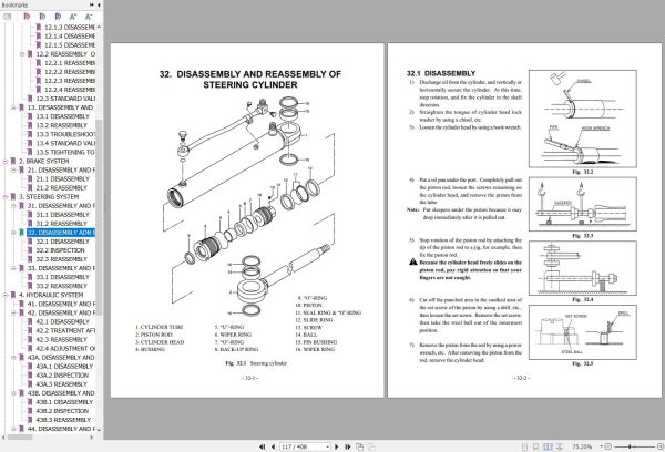 Hitachi Wheel Loader LX80 7 Workshop Manual W077E 02 1