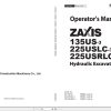 Hitachi ZX135US 3 ZX225USLC 3 ZX225USRLC 3 Operator Manual EM1U4 EN2 1 1