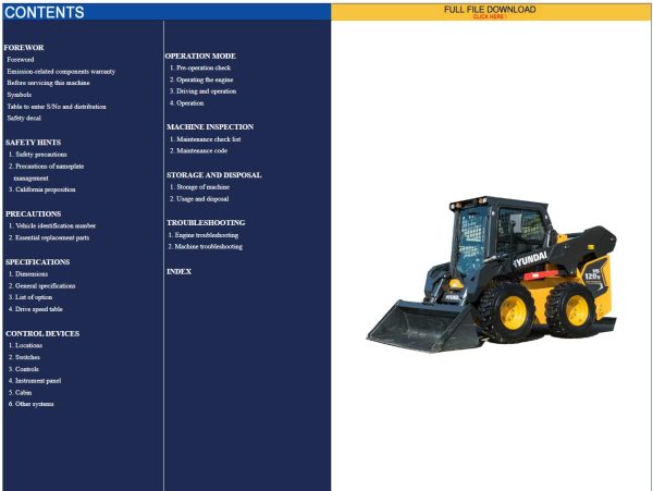 Hyundai Heavy Equipment PDF 05.2024 Operator Manual 3