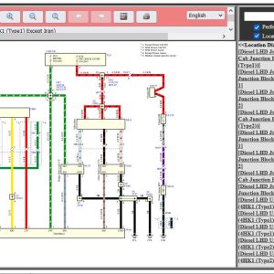 Isuzu FG Series 2008 2020 1st edition General Export Workshop manuals Color wiring diagrams 3