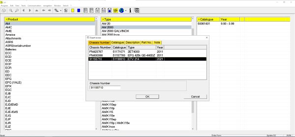 JUNGHEINRICH JETI ForkLift ET v4.37 Updated 522 06.2024 Spare Parts Catalog 2