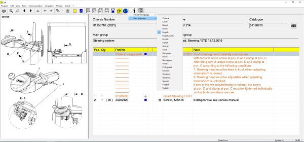 JUNGHEINRICH JETI ForkLift ET v4.37 Updated 522 06.2024 Spare Parts Catalog 7