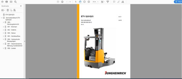 JUNGHEINRICH JETI SH v4.37.07 DE07 05.2024 Service Information 5
