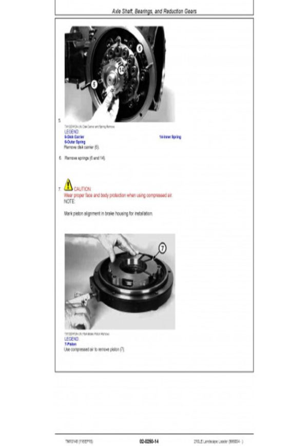 John Deere Landscape Loader 210LE Repair Technical Manual TM10149 2