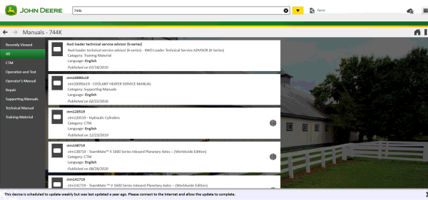John Deere Service Advisor v5.3 CF 03.2024 Offline 4