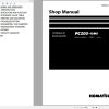 Komatsu Hydraulic Excavator PC200 10M0 Shop Manual SEN06867C 07