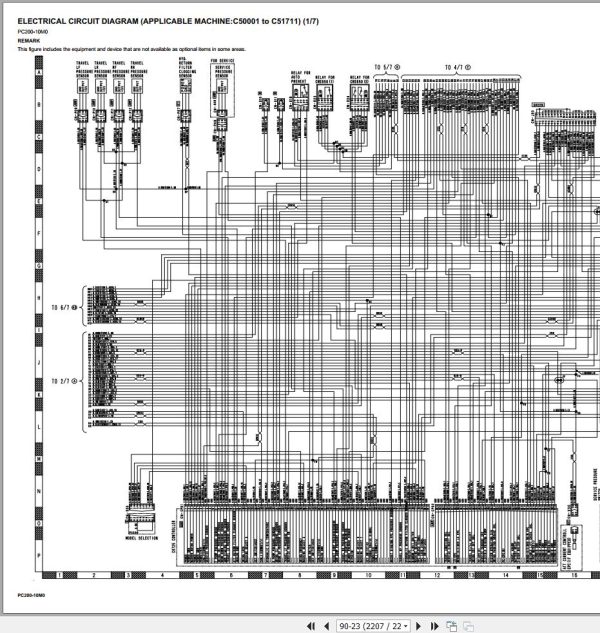 Komatsu Hydraulic Excavator PC200 10M0 Shop Manual SEN06867C 07 2