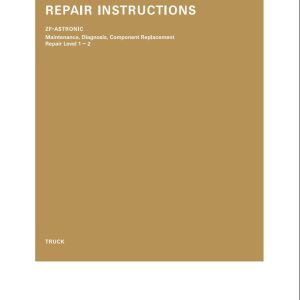 Liebherr Crane LTM 1055 3.1 Automatic Transmission Repair Manual 1