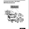 Liebherr Crane LTM 1055 3.1 OW 02 Outline Of Components BMK Manual 1