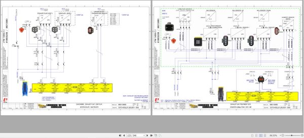 Liebherr Crane LTM 1400 7.1 Electrical Hydraulic Pneumatic Diagrams 2