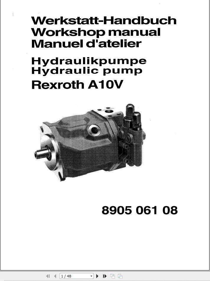 Liebherr Crane LTM 1400 7.1 Pump Workshop and Operation Manual 2