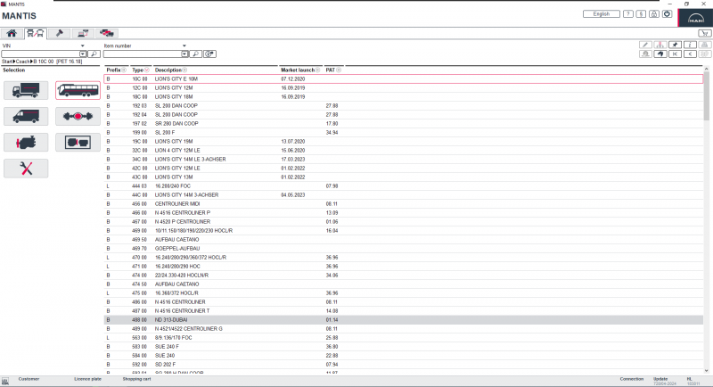 MAN MANTIS EPC V728 04.2024 Spare Parts Catalog 5