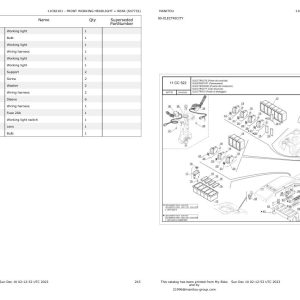 Manitou Telehandlers MT 625 H COMFORT 75K ST5 S1 Parts Catalog 647732EN 3