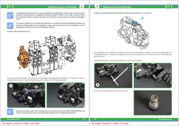 Merlo Multifarmer MF40.7 MF40.9 MF44.7 MF44.9 CS Service Manuals Schematics 2024 4