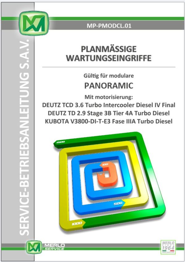 Merlo Panoramic Modular P35.11 P40.13 P40.14 P40.17 P50.18 P72.10 Service Manuals Schematics 2024 1