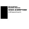 Mitsubishi Diesel Engine S16R Z3MPTAW Service Manual 99406 13200