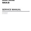 Mitsubishi Diesel Engine S6A3 Service Manual 29402 00120