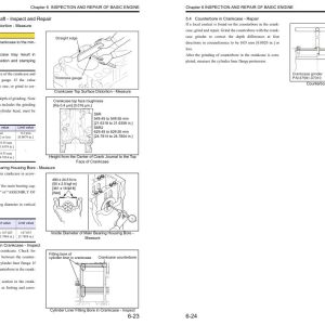Mitsubishi Diesel Engine S6R S6R2 Series Service Manual 292T2 00120 1