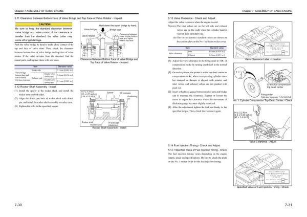 Mitsubishi Diesel Engine S6R S6R2 Series Service Manual 99419 12120 1