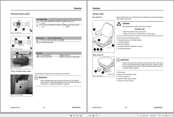 Mustang All Wheel Steer Loader ML360 Operator Manual 918293B 1