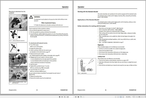 Mustang All Wheel Steer Loader ML460 Operator Manual 918296B 1
