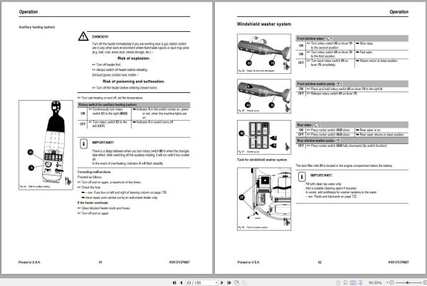 Mustang All Wheel Steer Loader ML48T Operator Manual 918137C 1