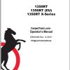 Mustang Compact Track Loader 1350RT Operator Manual 50950468G