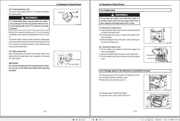 Mustang Excavator 170Z NXT2 Operator Manual 50940308B 1