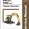 Mustang Excavator 450Z NXT2 GEHL Z45 Gen2 Service Manual 50940272A