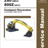 Mustang Excavator 800Z NXT2 GEHL Z80 GEN2 Service Manual 50940326A
