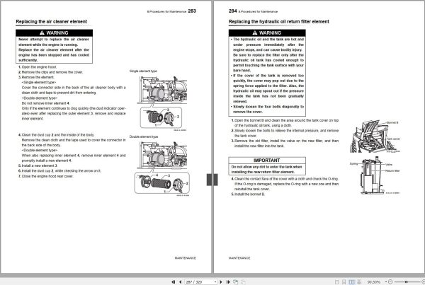 Mustang Excavator 800Z Operator Manual 1