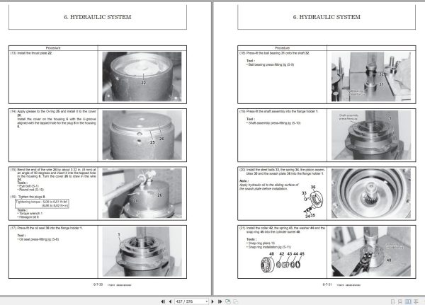 Mustang Excavator Z25 250Z Service Manual 50940346A 1