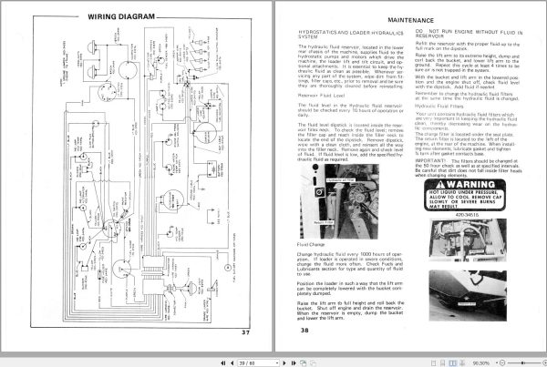 Mustang Loader 552 Operator Manual 000 37854A 1