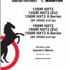 Mustang Skid Steer Loader 1350R NXT2 to 1500R NXT2 X Series Operator Manual 50950504E