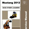 Mustang Skid Steer Loader 2012 GEHL 1640E Service Manual 917400A