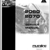 Mustang Skid Steer Loader 2060 2070 Service Manual 001 69975